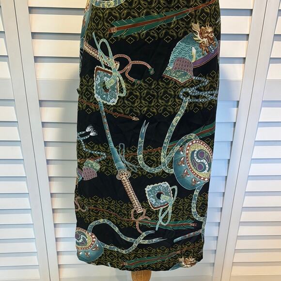 Urban Outfitters Pre loved Multicolored Knee-Length Sleeveless Cocktail Dress - Picture 3 of 12